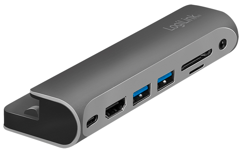LogiLink USB 3.2 (Gen 1) Docking-Station, USB-C, 7-Port von Logilink
