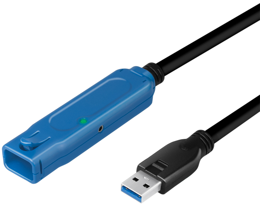 LogiLink USB 3.2 Aktives Verlängerungskabel, 10,0 m von Logilink