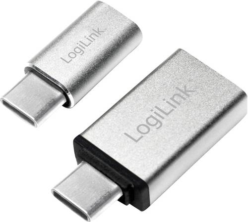 LogiLink USB 3.2 Gen 1 (USB 3.0) Adapter [1x USB-C® Stecker - 1x USB 2.0 Buchse Micro-B, USB 3.2 Ge von Logilink