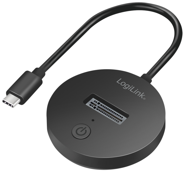 LogiLink USB 3.2 Gen 2 Festplatten Docking Station, schwarz von Logilink