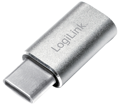 LogiLink USB Adapter, USB-C Stecker - Micro USB Kupplung LogiLink USB Adapter, USB-C Stecker - Micro USB Kupplung von Logilink