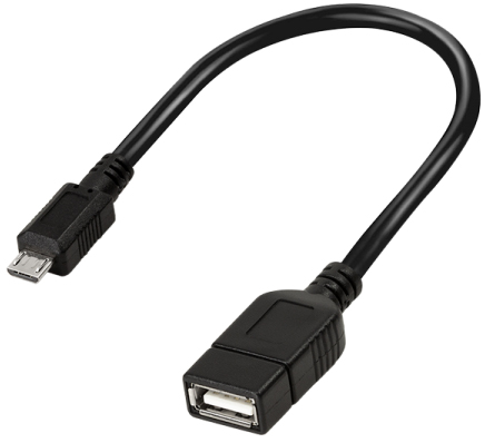 LogiLink USB Anschlusskabel,Micro USB-Stecker - USB-Kupplung von Logilink