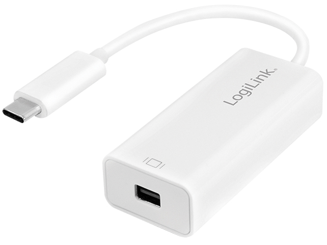 LogiLink USB-C - Mini DisplayPort Adapterkabel, weiß von Logilink