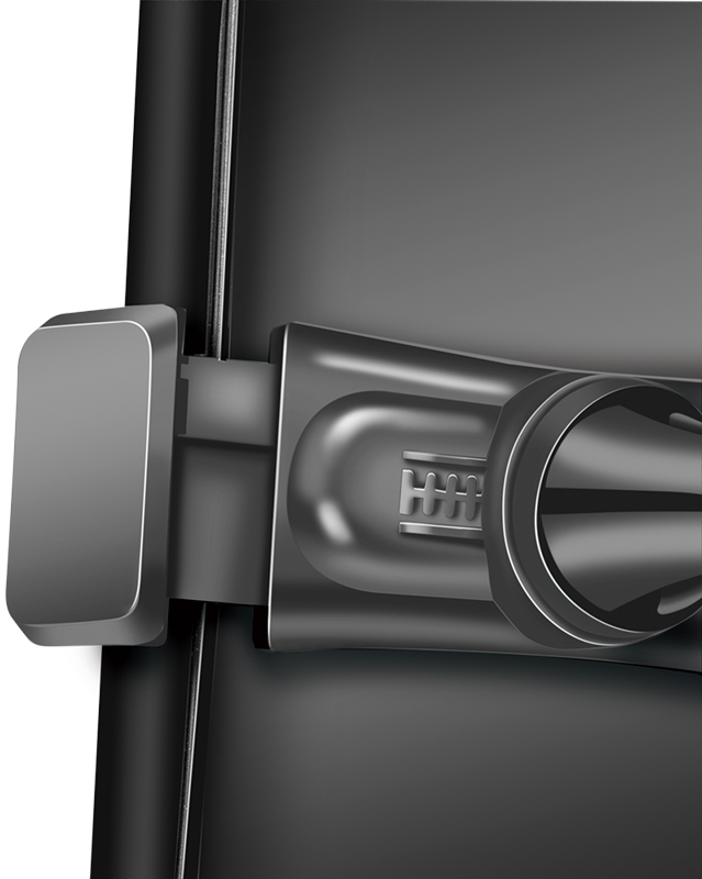 LogiLink USB-KFZ-Ladegerät & Smartphone-Halter, schwarz von Logilink