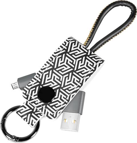 LogiLink USB-Kabel USB 2.0 USB-A Stecker, USB-Micro-B Stecker 0.22m Schwarz CU0165 von Logilink