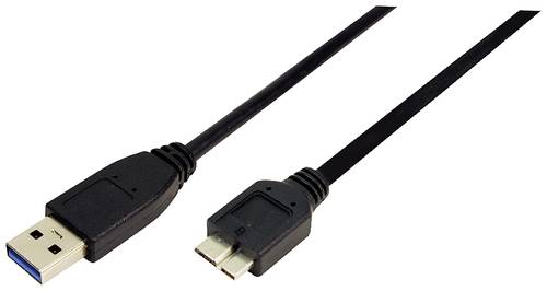 LogiLink USB-Kabel USB 3.2 Gen1 (USB 3.0 / USB 3.1 Gen1) USB-A Stecker, USB-Micro-B 3.0 Stecker 0.60 von Logilink