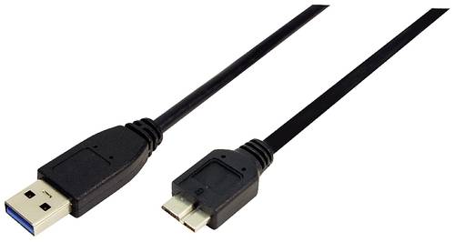 LogiLink USB-Kabel USB 3.2 Gen1 (USB 3.0 / USB 3.1 Gen1) USB-A Stecker, USB-Micro-B 3.0 Stecker 2.00 von Logilink