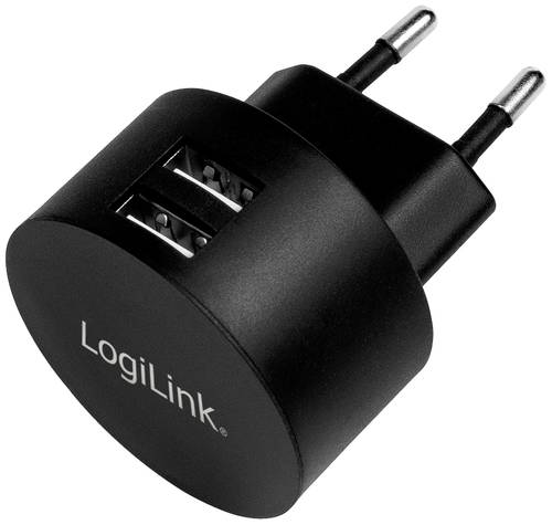 LogiLink USB-Ladegerät 10.5W Innenbereich, Steckdose Ausgangsstrom (max.) 2100mA Anzahl Ausgänge: von Logilink