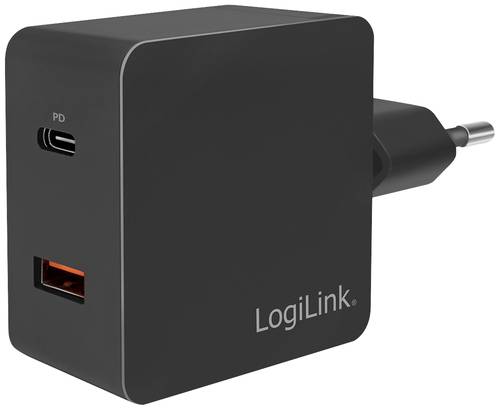 LogiLink USB-Ladegerät 18W Innenbereich, Steckdose Ausgangsstrom (max.) 3000mA Anzahl Ausgänge: 2 von Logilink