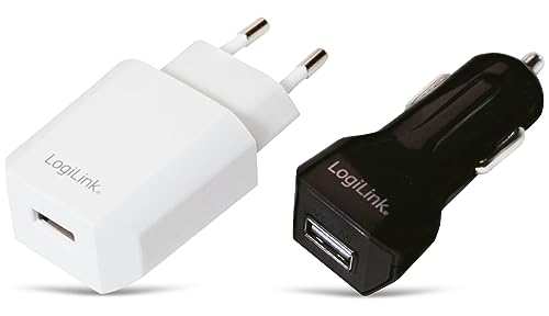 LogiLink USB-Ladeset, PA0109, Netz-/KFZ-Betrieb USB-Ladeset PA0109, LogiLink USB-Ladeset, PA0109, Netz-/KFZ-Betrieb USB-Ladeset PA0109, von Logilink