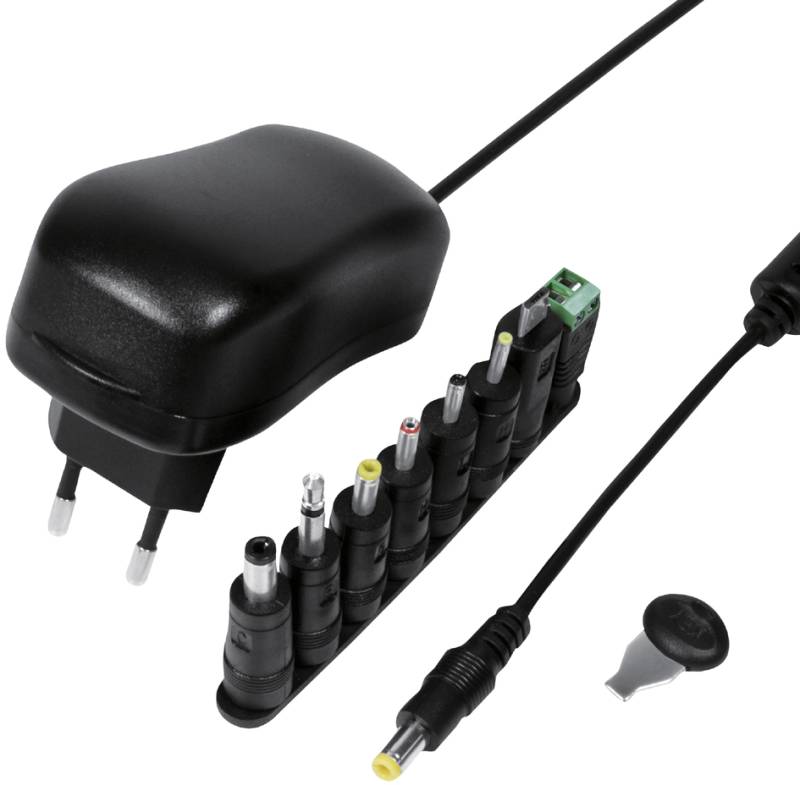 LogiLink Universal-Steckernetzteil, 12 Watt, 3-12 Volt von Logilink