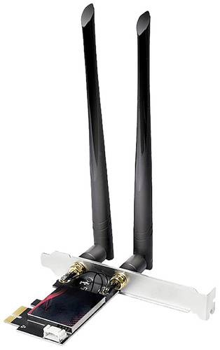 LogiLink WL0248 WLAN Steckkarte PCIe, Bluetooth®, WLAN 2.4 GBit/s von Logilink