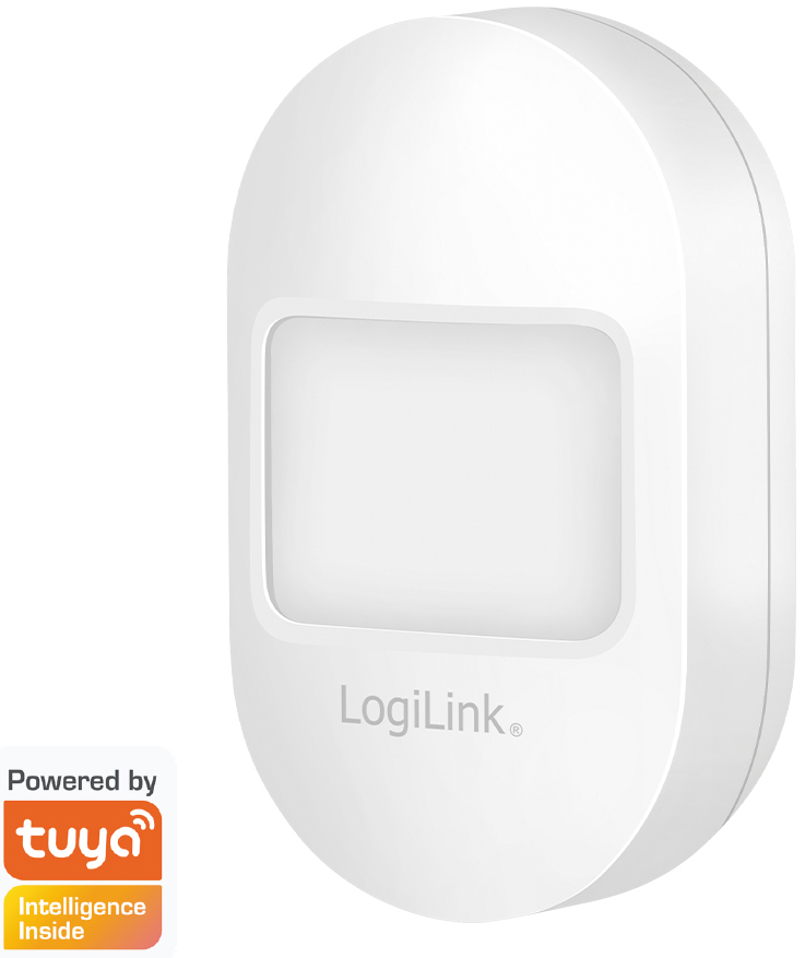 LogiLink Wi-Fi Smart Bewegungsmelder, Tuya kompatibel, weiß LogiLink Wi-Fi Smart Bewegungsmelder, Tuya kompatibel, weiß von Logilink