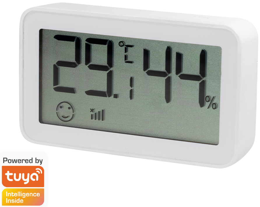 LogiLink Wi-Fi Smart Thermo-Hygrometer, weiß LogiLink Wi-Fi Smart Thermo-Hygrometer, weiß von Logilink
