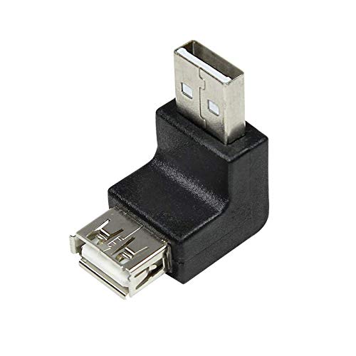 Logilink AU0025 USB Adapter, USB 2.0 AM/AF, 90 Degree von Logilink