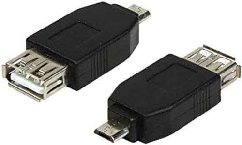 Logilink AU0029 USB Adapter, USB 2.0, Micro B Male zu USB A Female von Logilink