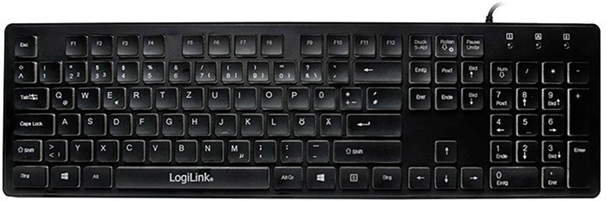 Logilink Beleuchtete Tastatur LED Regenbogenbeleuchtung Logilink Beleuchtete Tastatur LED Regenbogenbeleuchtung von Logilink