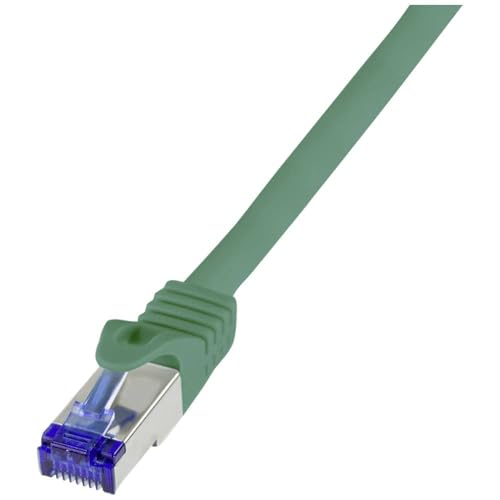 Logilink C6A115S RJ45 CAT 6a S/FTP 20m Grün 1St. von Logilink