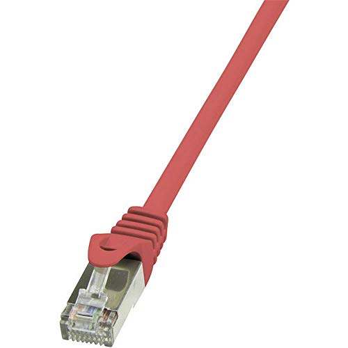 Logilink CP1034D CAT5e SF/UTP Patch Kabel AWG26 rot 1,00m von Logilink