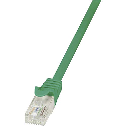 Logilink CP1095U CAT5e UTP Patch Kabel AWG26 grün 10m von Logilink