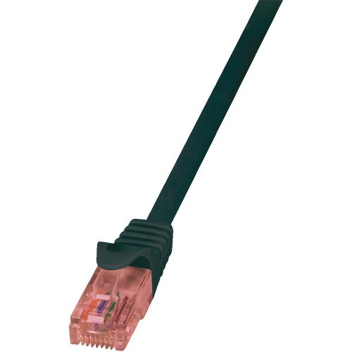 Logilink CQ2063U CAT6 U/UTP Patch Kabel PrimeLine AWG24 LSZH schwarz 3,00m von Logilink