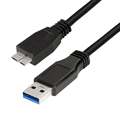 Logilink CU0037 - USB 3.0 Anschlusskabel, USB-A (Stecker) zu micro-USB (Stecker), 0,6 m von Logilink