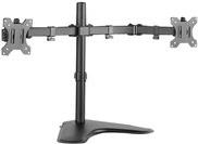 Logilink Dual Monitor Desk Stand - Verstellbarer Arm für 2 Monitore - kaltgewalzter Stahl - Bildschirmgröße: 33-81.3 cm (13-32) - Schreibtisch (BP0045) von Logilink