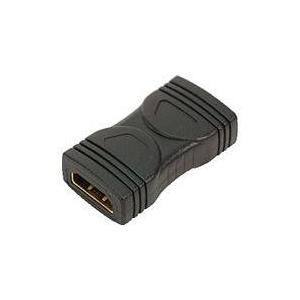 Logilink HDMI Adapter f�r 2 HDMI Anschlusskabel - Video- / Audio-Adapter - HDMI - HDMI, 19-polig (W) - HDMI, 19-polig (W) - (HDMI 1.3) (AH0006) von Logilink
