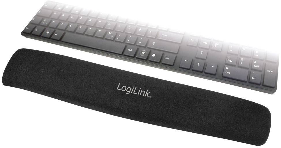 Logilink Handballenauflage Tastatur schwarz Gel von Logilink