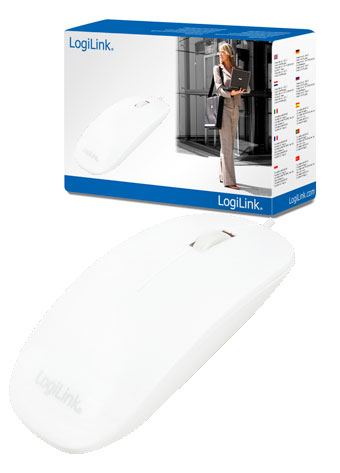 Logilink Maus USB Optical Scroll 1000dpi weiß Logilink Maus USB Optical Scroll 1000dpi weiß von Logilink