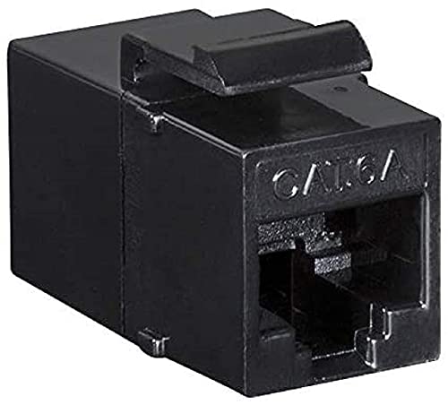 Logilink NK4014 Logilink Keystone Modular Verbinder RJ45 Buchsen Cat6A schw von Logilink