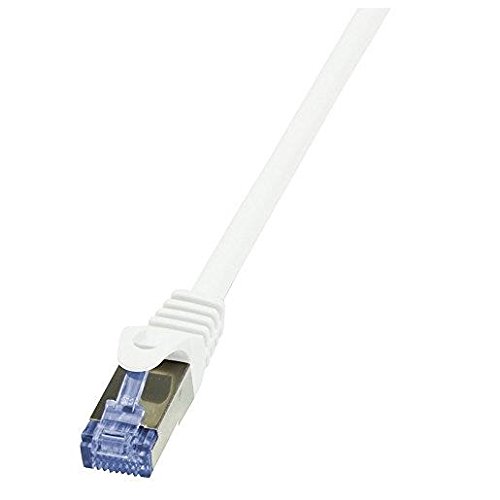 Logilink Patchkabel, Kategorie 6A, S/FTP, 0,5 m, 5 Stück von Logilink
