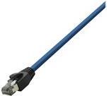 Logilink - Patch-Kabel - RJ-45 (M) zu RJ-45 (M) - 10 m - SFTP, PiMF - CAT 8.1 - halogenfrei, geformt, rund, ohne Haken - Blau (CQ8096S) von Logilink