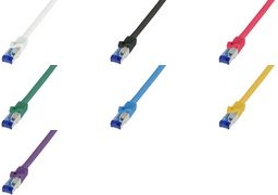 Logilink Professional Ultraflex - Patch-Kabel - RJ-45 (M) zu RJ-45 (M) - 10 m - 6 mm - S/FTP -Cat.7 Rohkabel (Kabel) / CAT 6a (Anschlüsse) - halogenfrei, geformt, ohne Haken - weiß, RAL 9003 (C6A091S) von Logilink