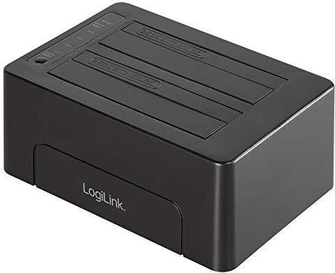 Logilink Quickport USB 3.1 Gen2,für 2 2,5+3,5 SA (QP0028) von Logilink