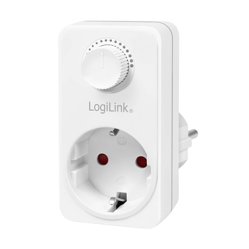 Logilink Steckdosenadapter mit Dimmer weiß Logilink Steckdosenadapter mit Dimmer weiß von Logilink