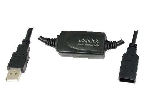 Logilink UA0145 USB 2.0 Active Repeater Kabel 15m von Logilink
