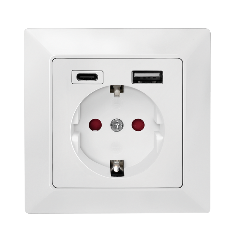 Logilink Unterputz-Steckdose, 1x CEE 7/3, 1x USB-A, 1x USB-C Logilink Unterputz-Steckdose, 1x CEE 7/3, 1x USB-A, 1x USB-C von Logilink