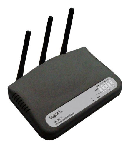 Logilink WL0028 WiFi Ethernet Router 300 Mbit Access Point von Logilink