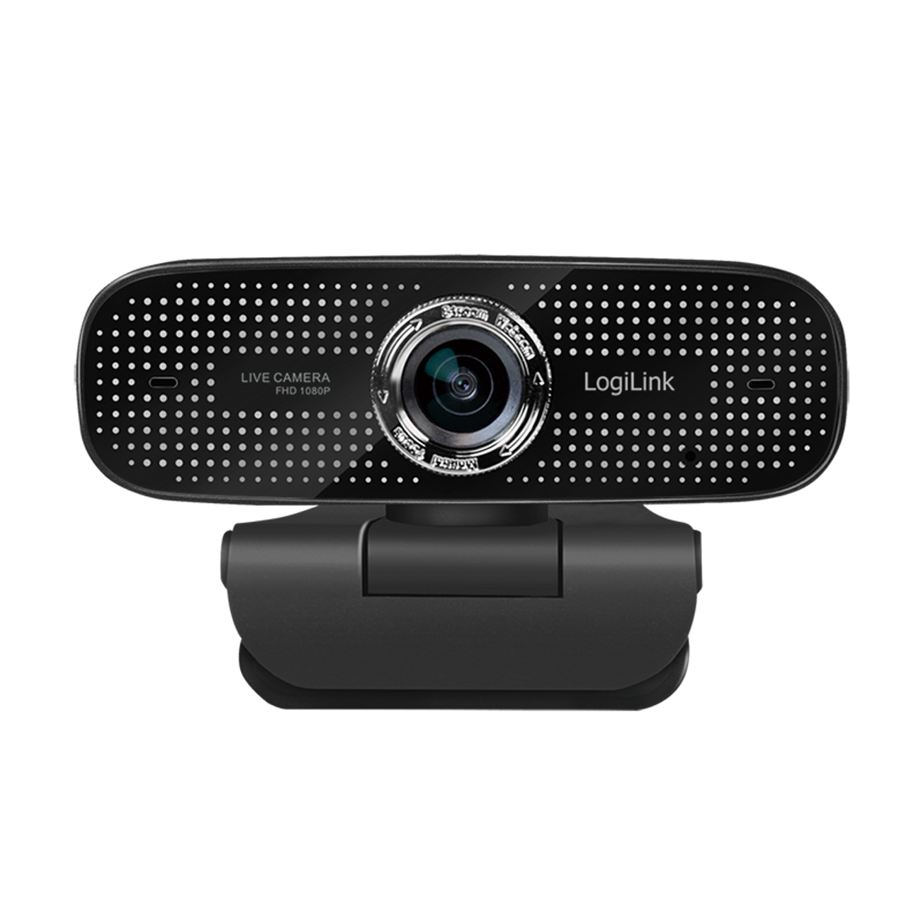 Logilink Webcam 1080p FHD Webcam + Dual-Mikro 100° schwarz Logilink Webcam 1080p FHD Webcam + Dual-Mikro 100° schwarz von Logilink