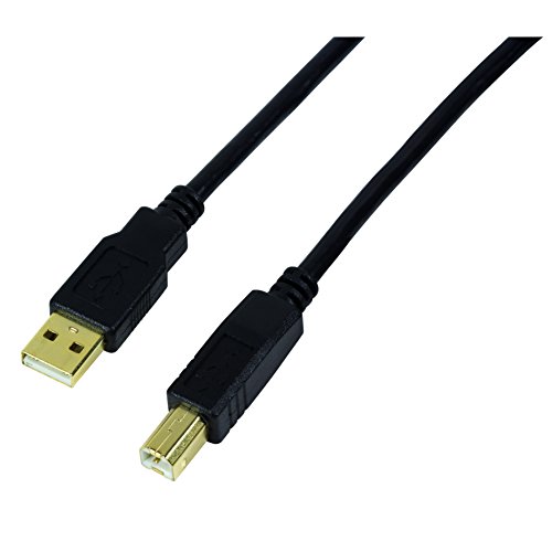 USB 2.0 Aktives Repeater Kabel, Anschlusskabel (10m), Typ A Stecker - Typ B Stecker von Logilink