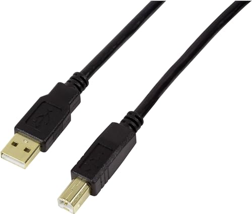 USB 2.0 Aktives Repeater Kabel, Anschlusskabel (20m), Typ A Stecker - Typ B Stecker von Logilink
