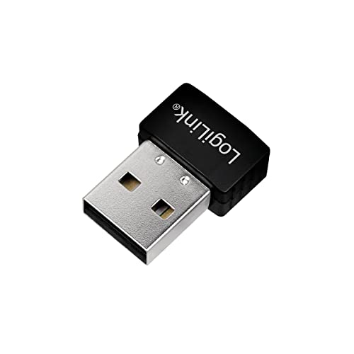 WLAN 802.11AC Nano USB 2.0 Adapter, Dual Band (2, 4 GHz/ 5 GHz) - 600 Mbit/S, WPA2 Verschlüsselung von Logilink