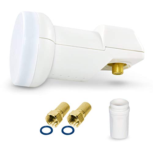 LogiSat Single LNB 0,1 dB digital ► 1 Teilnehmer/TV/Receiver Direkt Anschluss Universal Full HD HDTV TV 3D 4K Sat UHD PRO LINE + Kontakte Vergoldet + Wetterschutz LogiSat Single LNB 0,1 dB digital ► 1 Teilnehmer/TV/Receiver Direkt Anschluss Universal Full HD HDTV TV 3D 4K Sat UHD PRO LINE + Kontakte Vergoldet + Wetterschutz von LogiSat