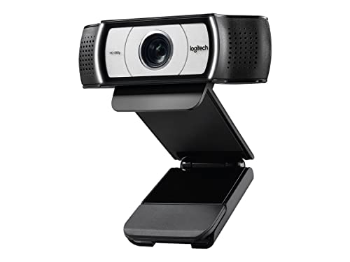 Logitech C930e Business-Webcam, Full-HD 1080p, 90° Blickfeld, 4-fach Zoom, Autofokus, RightLight 2-Technologie, Abdeckblende, Für Skype Business, WebEx, Lync, Cisco, etc., PC/Mac/ChromeOS - Schwarz Logitech C930e Business-Webcam, Full-HD 1080p, 90° Blickfeld, 4-fach Zoom, Autofokus, RightLight 2-Technologie, Abdeckblende, Für Skype Business, WebEx, Lync, Cisco, etc., PC/Mac/ChromeOS - Schwarz von Logitech Business