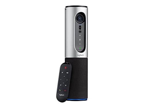 Logitech CONFERENCECAM CONNECT Videokonferenz-Webcam mit Freisprecheinrichtung, HD 1080p, 90° Blickfeld, 4-fach Zoom, Autofokus, USB-Anschluss & Bluetooth, Für 1-6 Personen, PC/Mac/ChromeOS - Schwarz Logitech CONFERENCECAM CONNECT Videokonferenz-Webcam mit Freisprecheinrichtung, HD 1080p, 90° Blickfeld, 4-fach Zoom, Autofokus, USB-Anschluss & Bluetooth, Für 1-6 Personen, PC/Mac/ChromeOS - Schwarz von Logitech Business