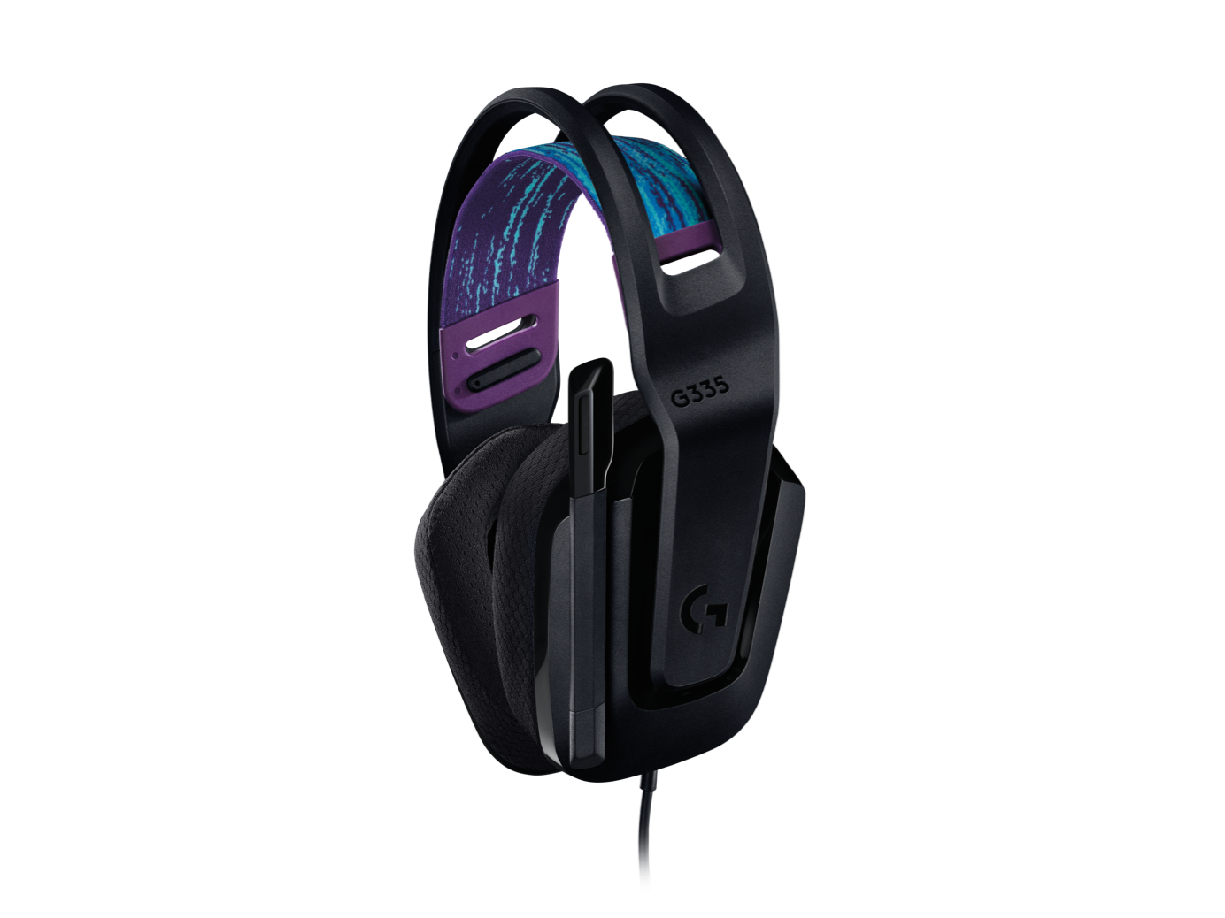 G335 Gaming-Headset mit Kabel - Schwarz von Logitech G