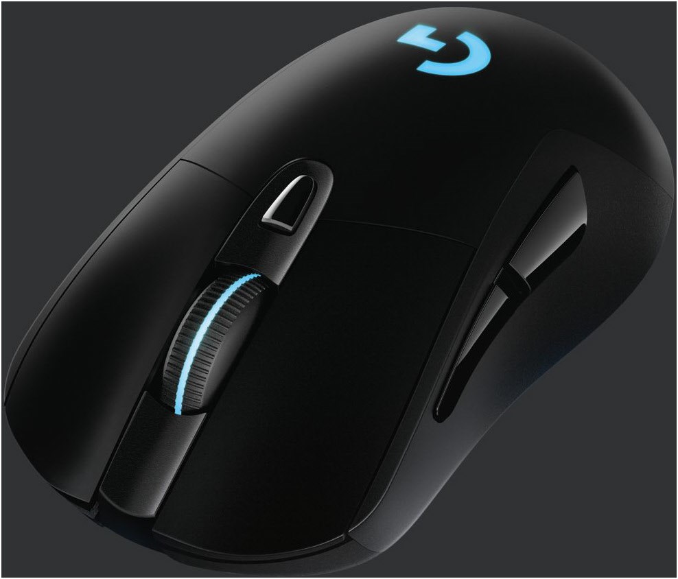 G703 Lightspeed Kabellose Gaming Maus schwarz G703 Lightspeed Kabellose Gaming Maus schwarz von Logitech G