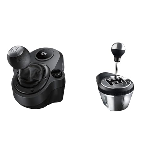 Logitech G Driving Force & Thrustmaster TH8A Shifter – Realistische High-End-Gangschaltung von Logitech G