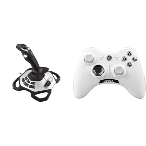 Logitech G Extreme 3D & MSI FORCE GC30 V2 WHITE Kabelloser von Logitech G